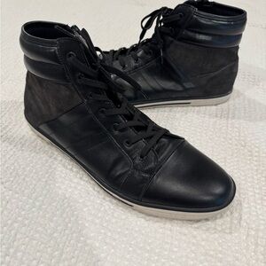 Kenneth Cole Black High-Top Sneakers